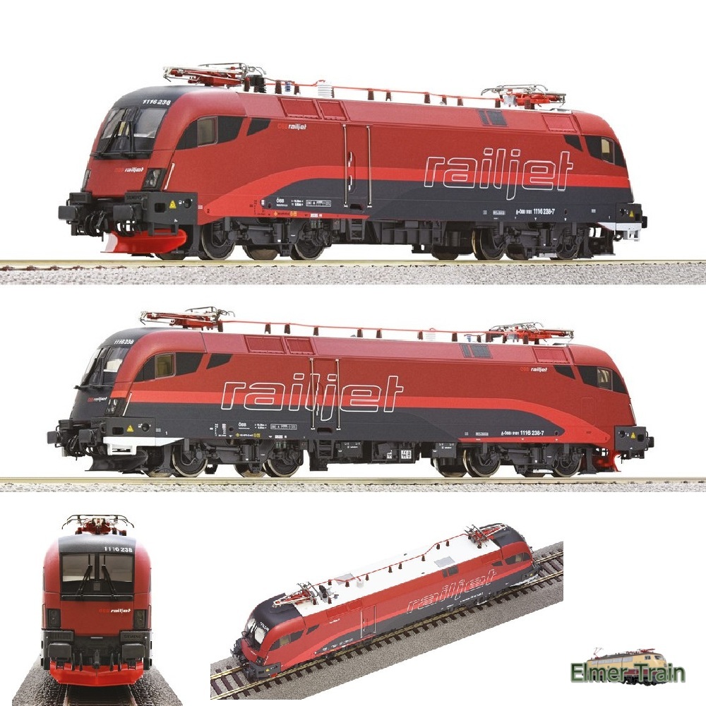 EL Rh 1116 Railjet OeBB Ep6 DCC Sound