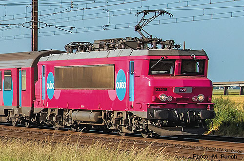 【予約】AC仕様 EL BB 22238 Ouigo色 SNCF Ep6 DCC Sound