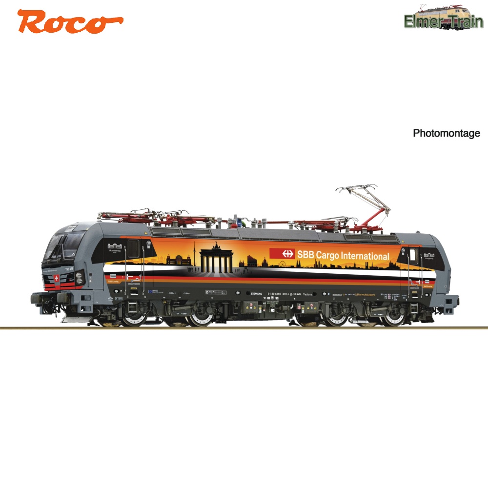 【予約】AC仕様 BR 193 Berlin SBB Cargo Ep6 DCC Sound