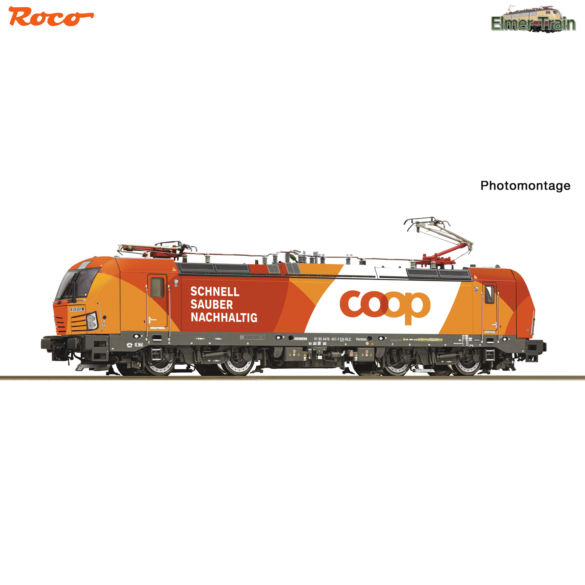 【予約】AC仕様 EL Rem 476 457-7 railCare Ep6 Coop塗装 DCC Sound