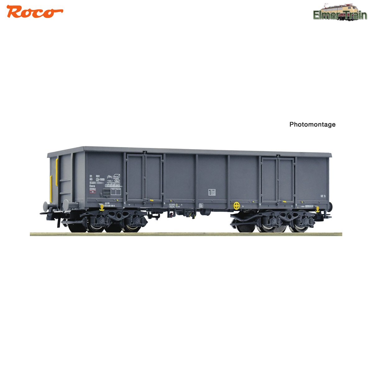 【予約】Type Eaos 無蓋貨車 SBB Ep6