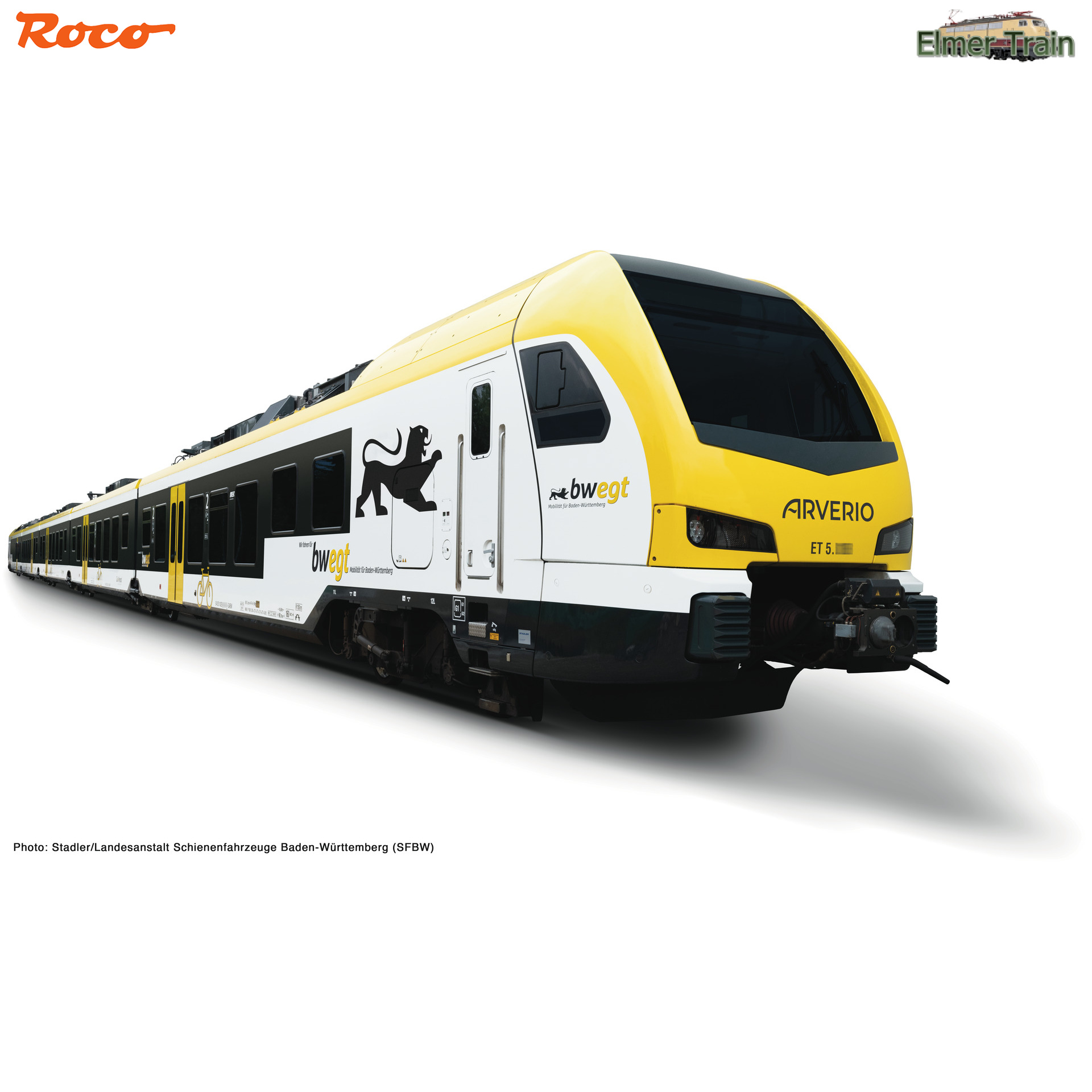 【予約】EMU FLIRT 3  5輌セット Arverio Ep6