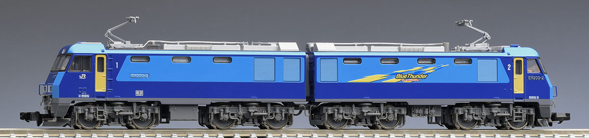 7168再生産(N)JR EH200形電気機関車(新塗装)
