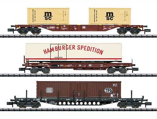 コンテナ貨車3輌セット DB Ep4