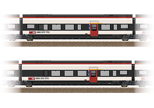 Giruno 増結2輌セット3 SBB Ep6 LED室内照明付き