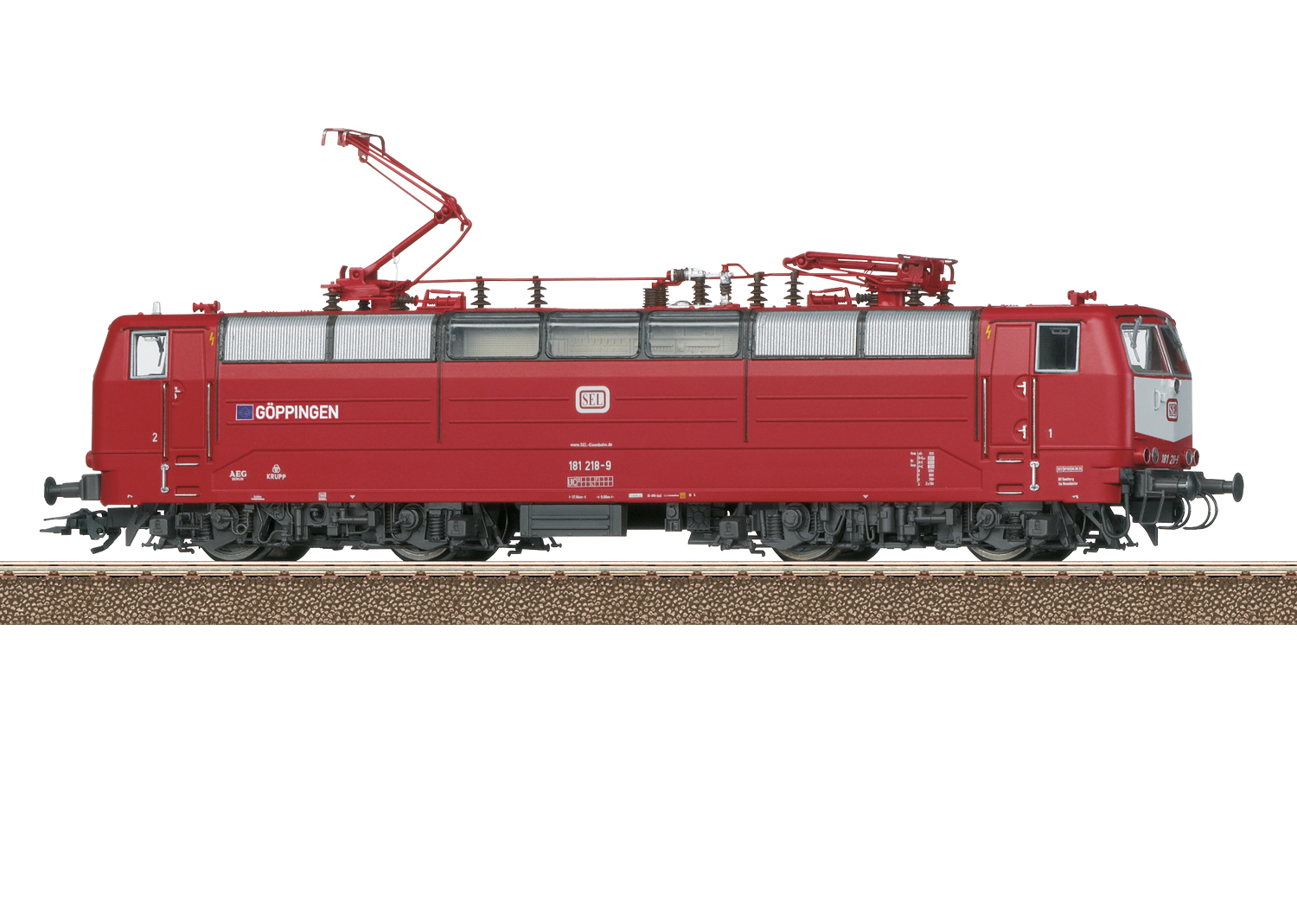 EL BR 181.2 Orientrote SEL Ep6 DCC Sound