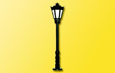 HO 街灯 黒 LED電球色　高さ56mm