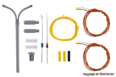 (N)街灯LEDキット(白色) 高さ54mm