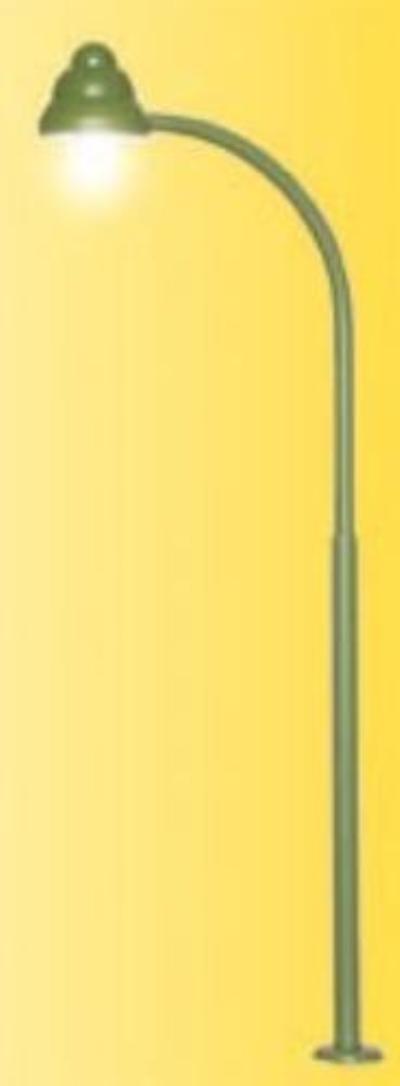 HO ガス灯キット 緑 LED電球色　高さ80mm