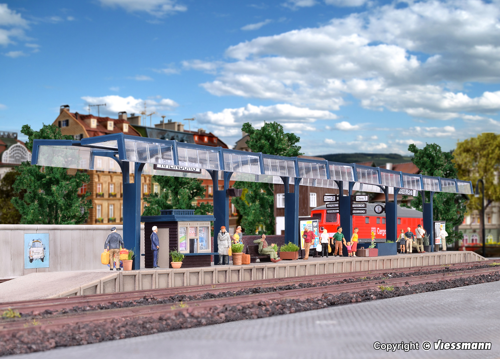 プラットホーム L 620 x W 52 x H 72 mm ホーム高12mm