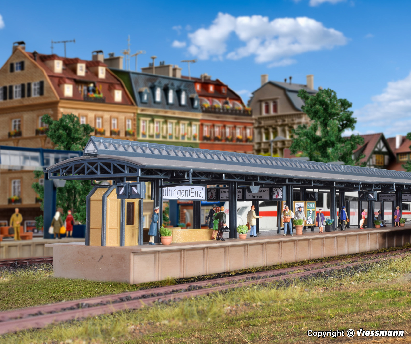 プラットホーム L 840 x W 80 x H 80 mm