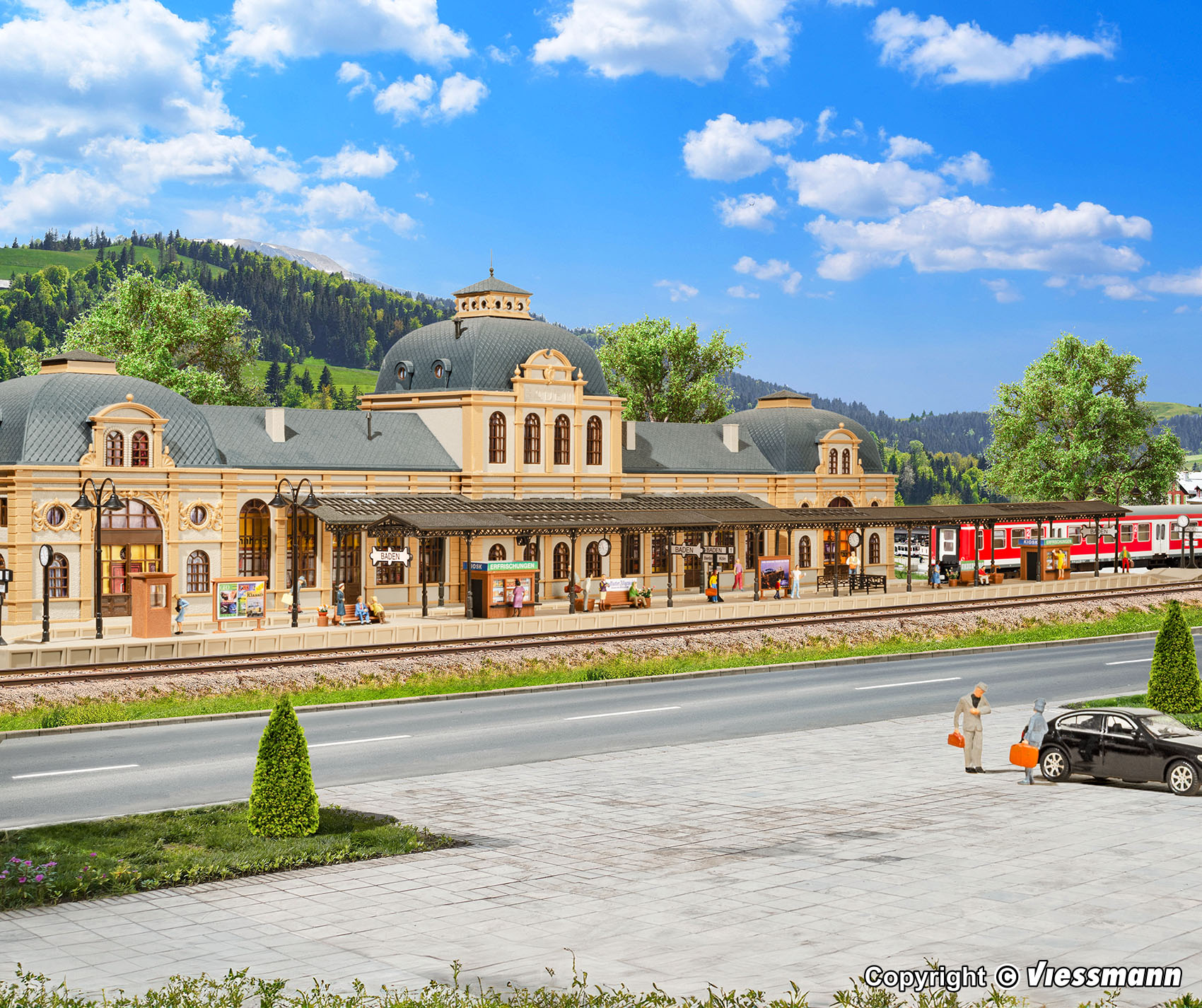 プラットホーム Baden　1120x54x85mm