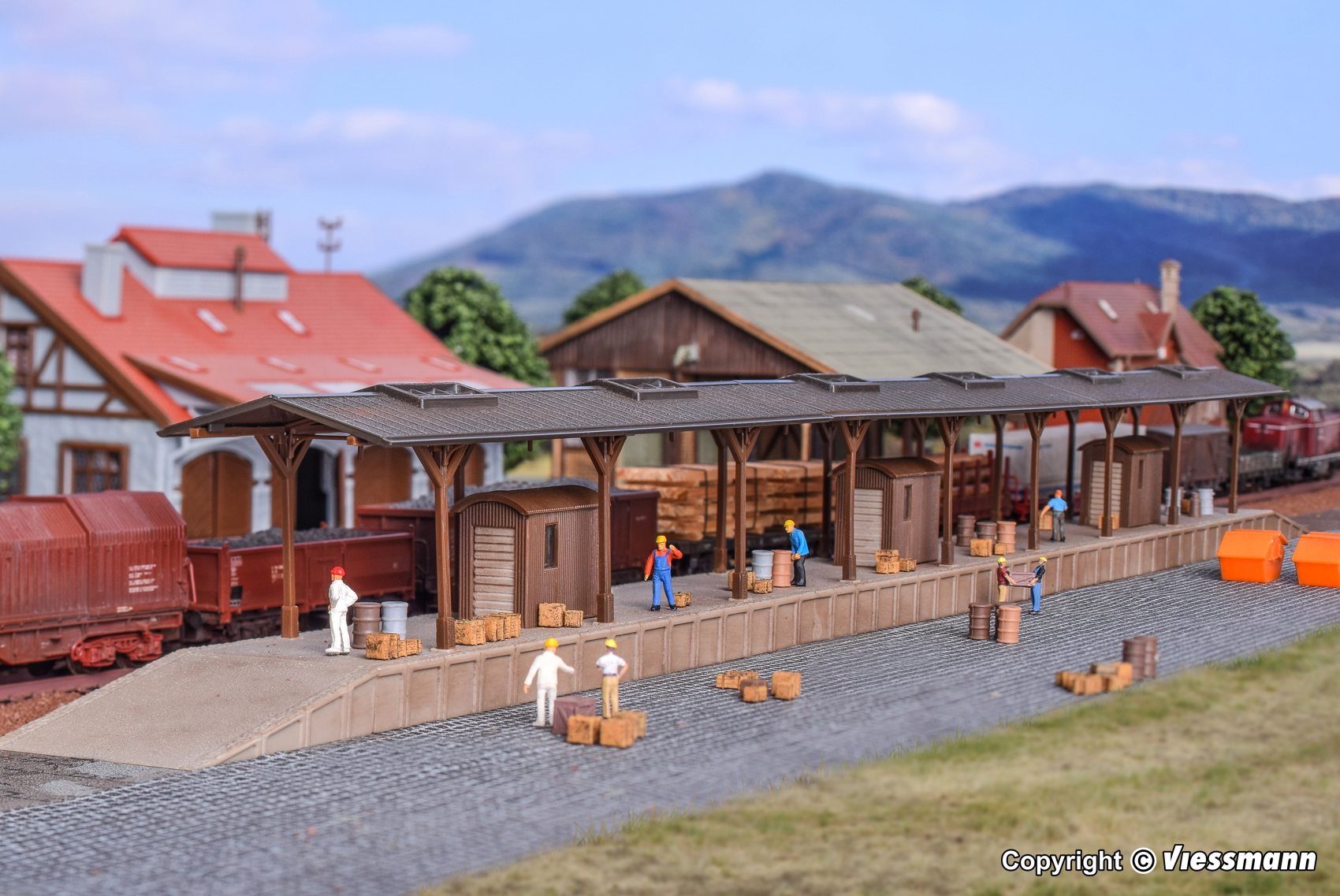 貨物用プラットホーム 518x35x48mm